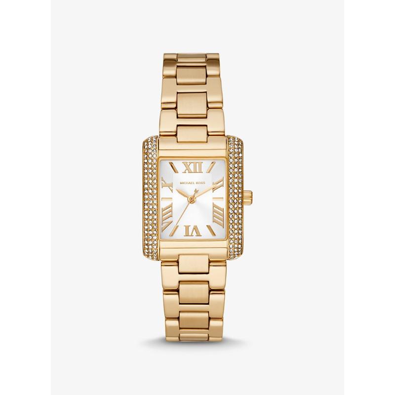 

Мини-часы Michael Kors Emery с паве, золотистый тон, MK4640 золотой