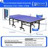 Foldable Standard Ping Pong Table