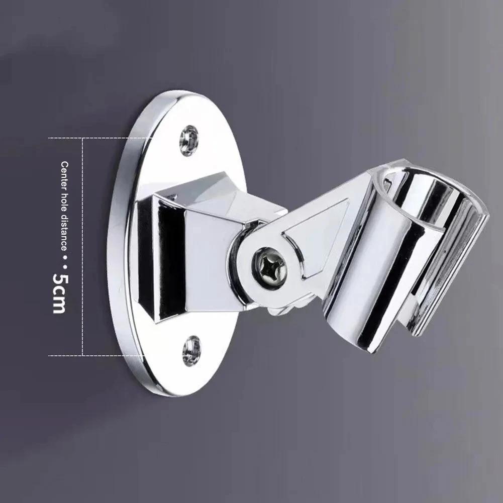Adjustable Shower Bracket Fixed Base Universal Wall MountedShower Head Holder Handheld Sprayer Fixed Base Support For Bathroom