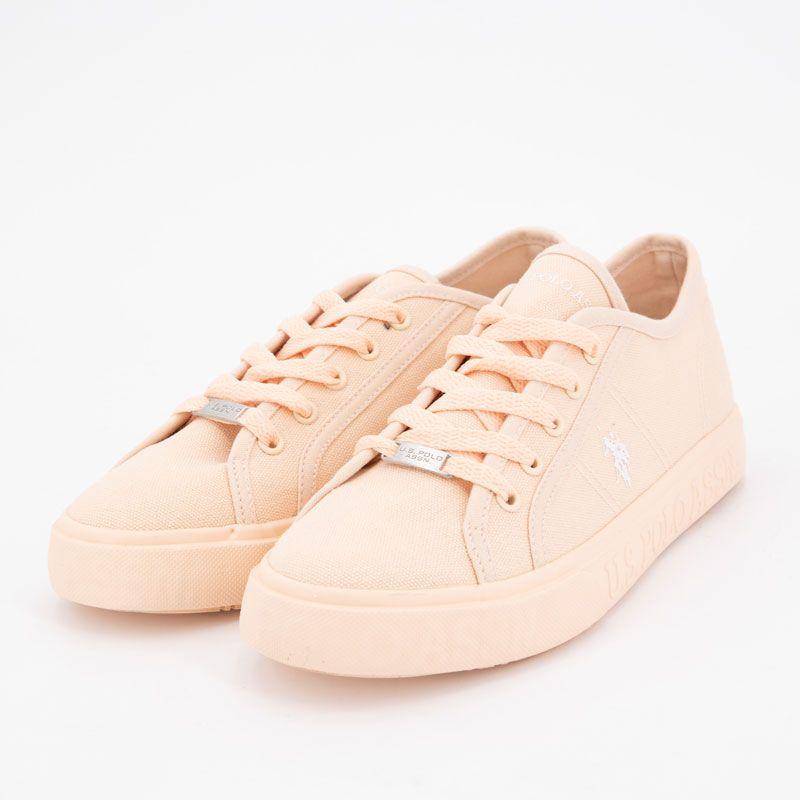 Baskets total peach parfait marew en tissu Femme US POLO