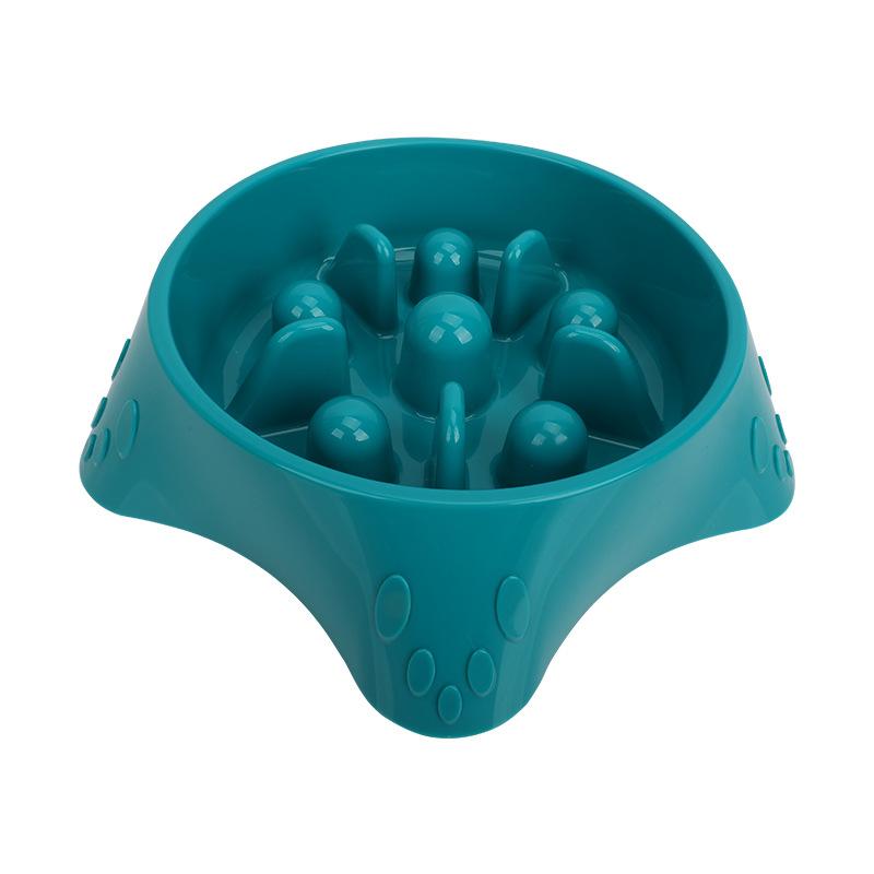 

1pc Large Pet Supplies Dog Slow Eating Anti-Choking Bowl Bone Candy Color Cat Pet Slow Food Bowl