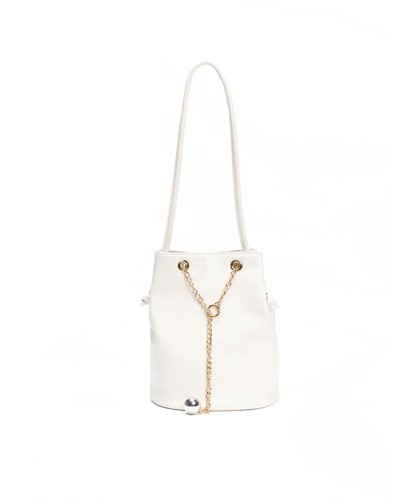 Badgigi Luna Bucket Bag, Cream