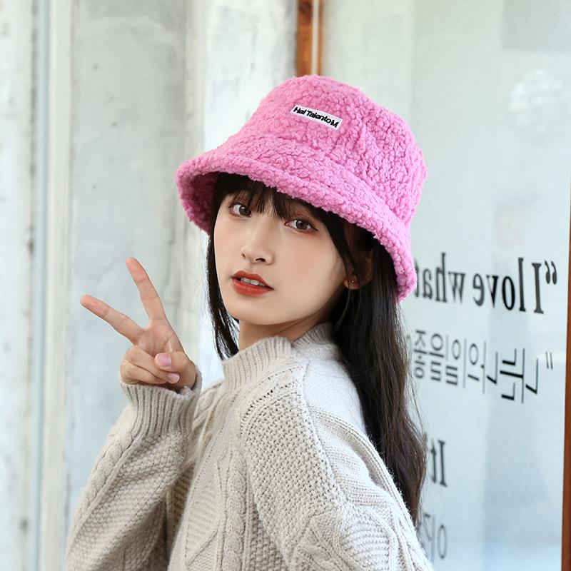 

Новый стиль, женская теплая рыбацкая шляпа с зонтиком, модные и универсальные уличные панамы M（56-58cm）