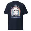 I Hate Everyone Equally T-Shirt - Grumpy Cat Rainbow Tee