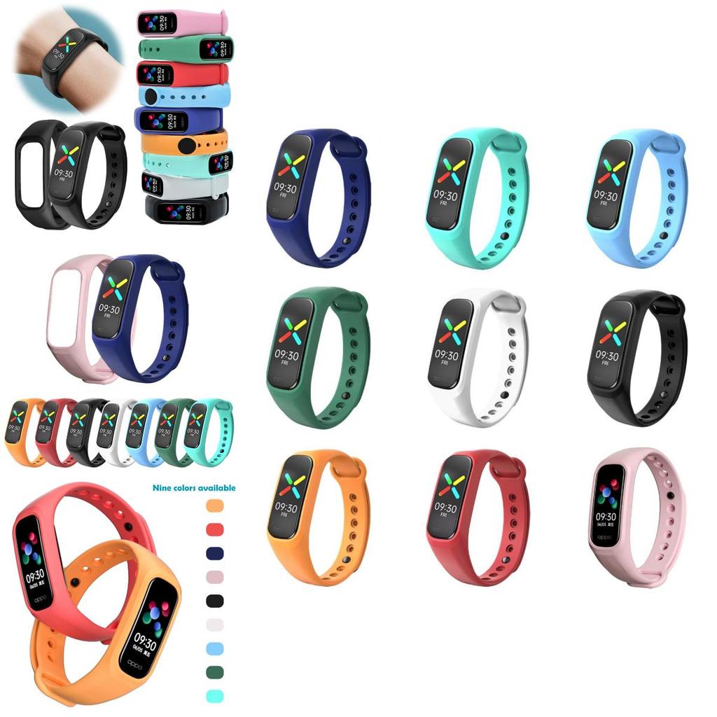 Soft Silicone Oppo Band Strap For Comfortable Wear In Multiple Colors