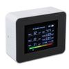 Indoor   Quality Meter 8 in 1 CO2 Detector NDIR Sensor Detect PM2.5 PM10 PM1.0 HCHO TVOC Temp Humidity with Alarm