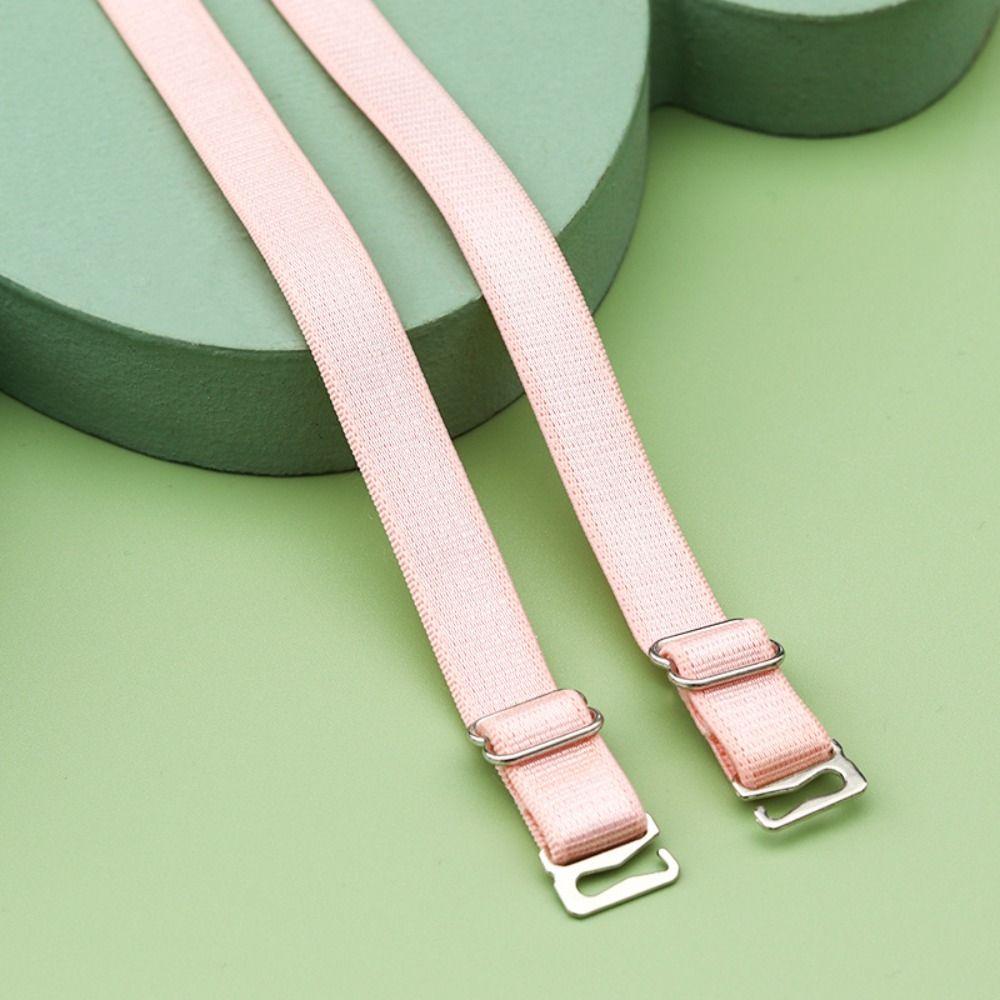 Double-Shoulder Stainless Steel Bra Straps Adjustable Underwear Shoulder Strap  Women