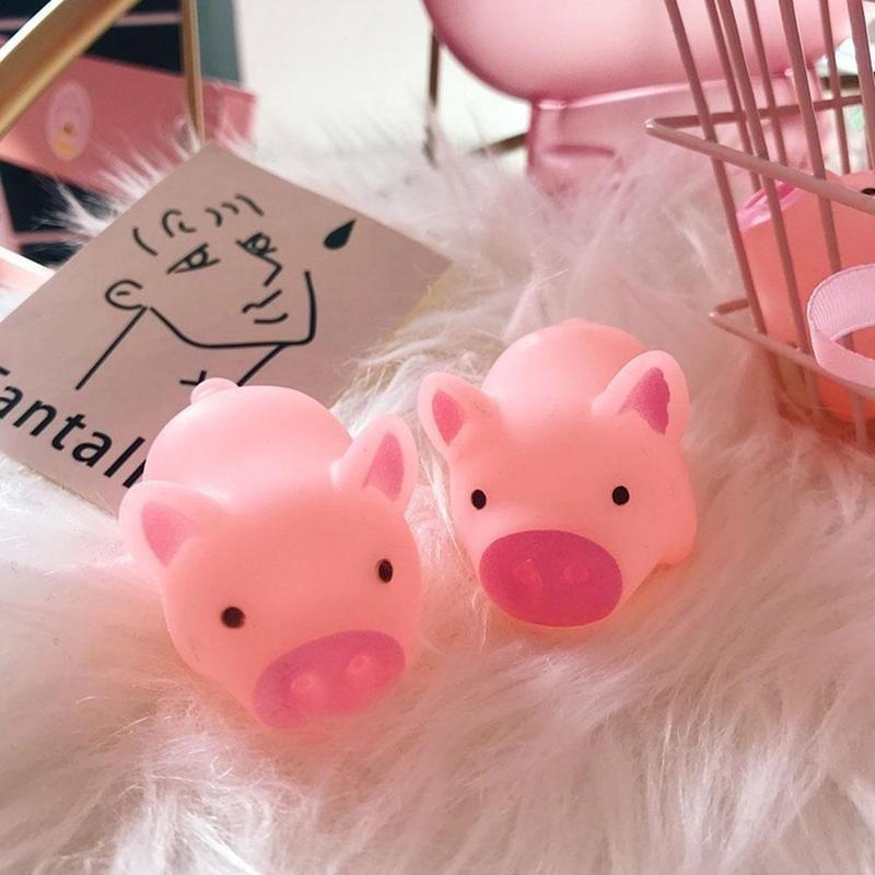 Cute Toys Funny Toys Squeeze Antistress Toy Pig Cartoon Pop Relieve Stress Breathing