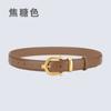 Four Seasons Available New Belt Women'S Jeans Simple And Versatile Belt New Decorative Fashion Student Pants Belt