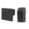 Car Quick Charging Device Flocking USB HUB Adapter USB Shunt Hub Flocking Adapter Offering Multiple Charging Option