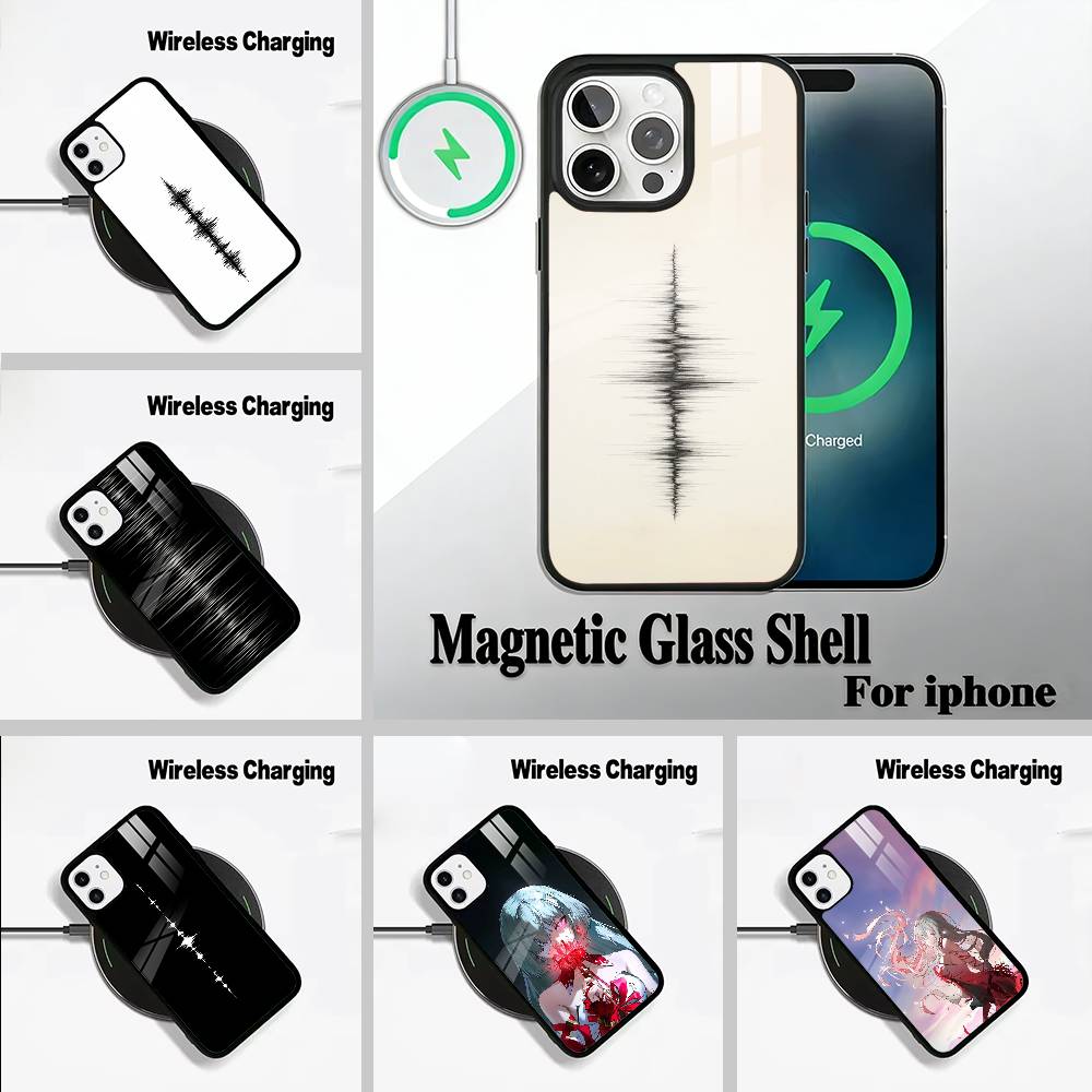 Wuthering Waves WuWa Phone Case For IPhone17 16 15 14 13 12 11 Pro Max 16/15/14Plus Wireless Charger Cover Funda