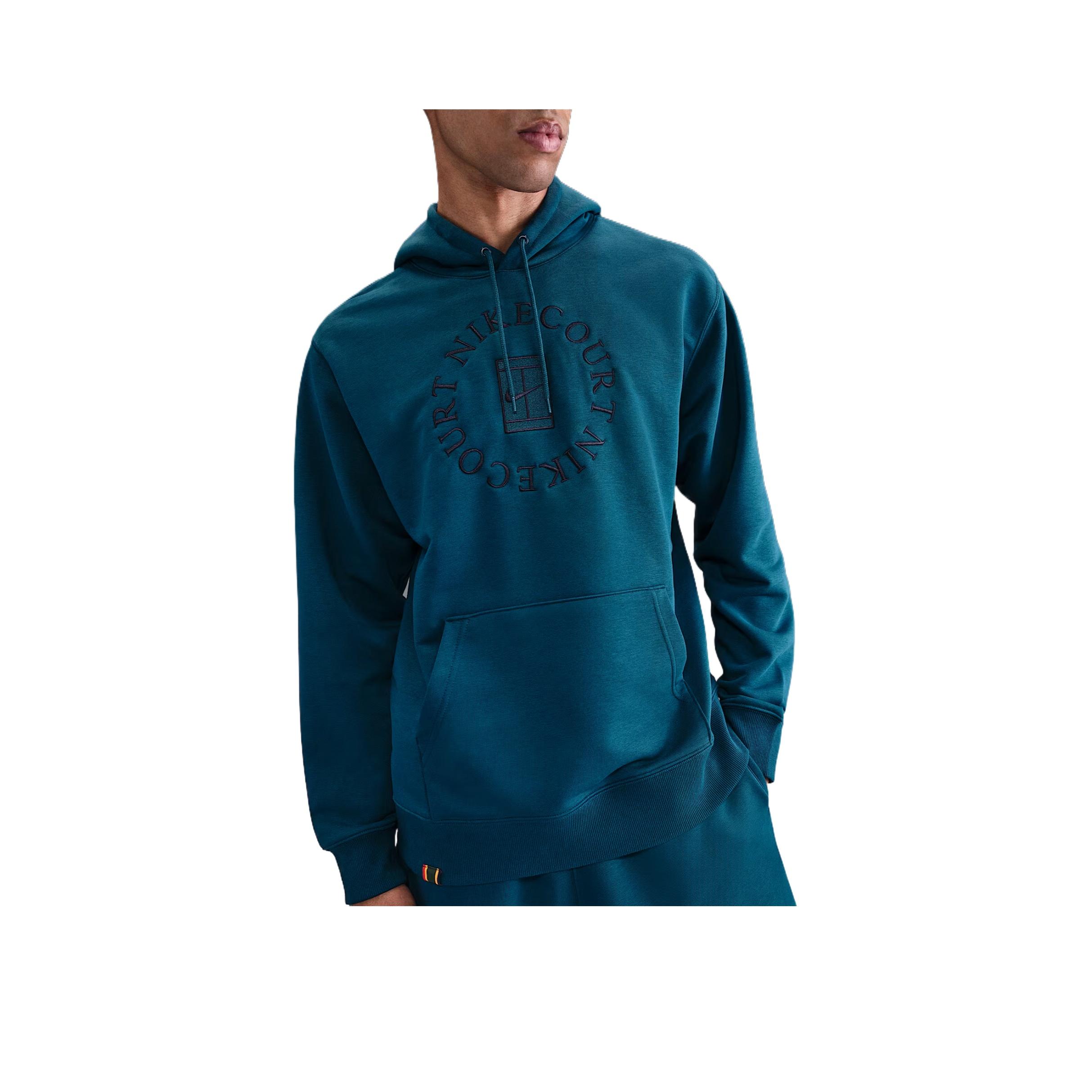 Nike Dri-Fit SS25 Court Heritage Мягкий Удобный Универсальный Повседневный Свитшот Мужской свитшот HM6759-415 XXL