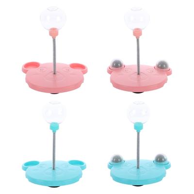 Dog Leaking Food Feeder Slower Feeder Kitten Toy Swing Food Ball Pet Indoor Toy Tumbler Teaser Toy Boredom Pet Treat Toy