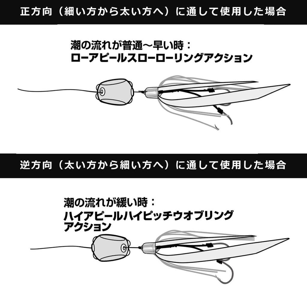 Daiwa Tairaba Red Fang Bay Rubber Free Akakin (DAIWA) 100