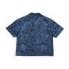 Puma X Phantaci Aop Shirt Logo Chain Floral Print Casual Single-Breasted Short Sleeve Shirt Unisex Shirts Blue 537520-06