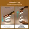 Modern USB-Powered Adjustable Spiral LED Desk Lamp