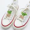 2 STK Stilvoller Kirschschuh-Anhänger Kirsch-Anhänger Herz Taschenanhänger Moderner Taschenanhänger Elegante Kirsch-Schlüsselanhänger für Schuh