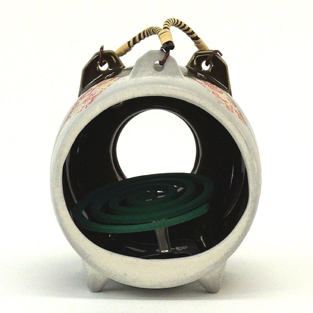 Maruyoshi Pottery Mosquito Spear Pig Yuzen Candy Glaze M7870