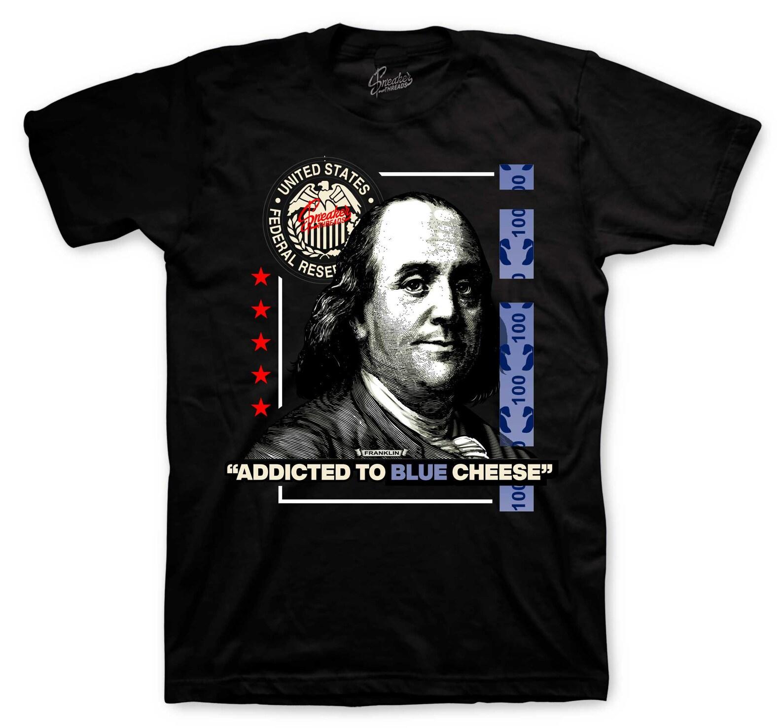 Sneaker Tees To Match Retro 11 Rare Air - Blue Cheese Shirt 3XL