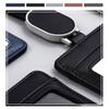 2025 NEW Real Leather Work Card Cases ID Certificate Holder with Retractable Badge Reel Lanyard