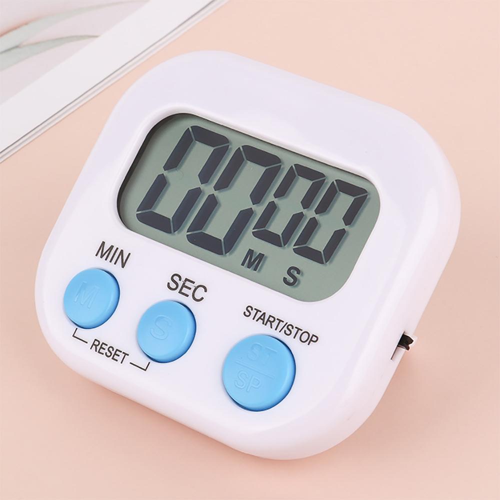 Magnetic LCD Digital Countdown Baking Cooking Timer Alarm Clock Home Kitchen Accessories Dormitory Learning Reminder Timer Gift