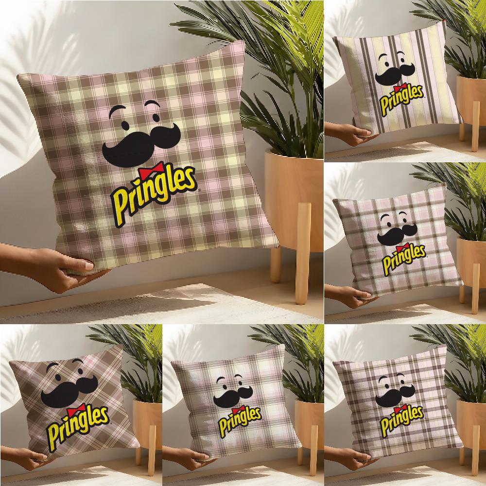 PC PpringlesES Pillow Case Home Living Room Decoration Linen Pillow Cases Cushion Cover