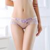 Women's Sexy Low-Waist Lace Mesh Embroidered Triangle Panties
