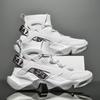 New High-Top Men Sneakers Fashion Damping Tennis Shoes Breathable Brand Men'S Running Shoes Light Hick-Soled Men'S Shoes