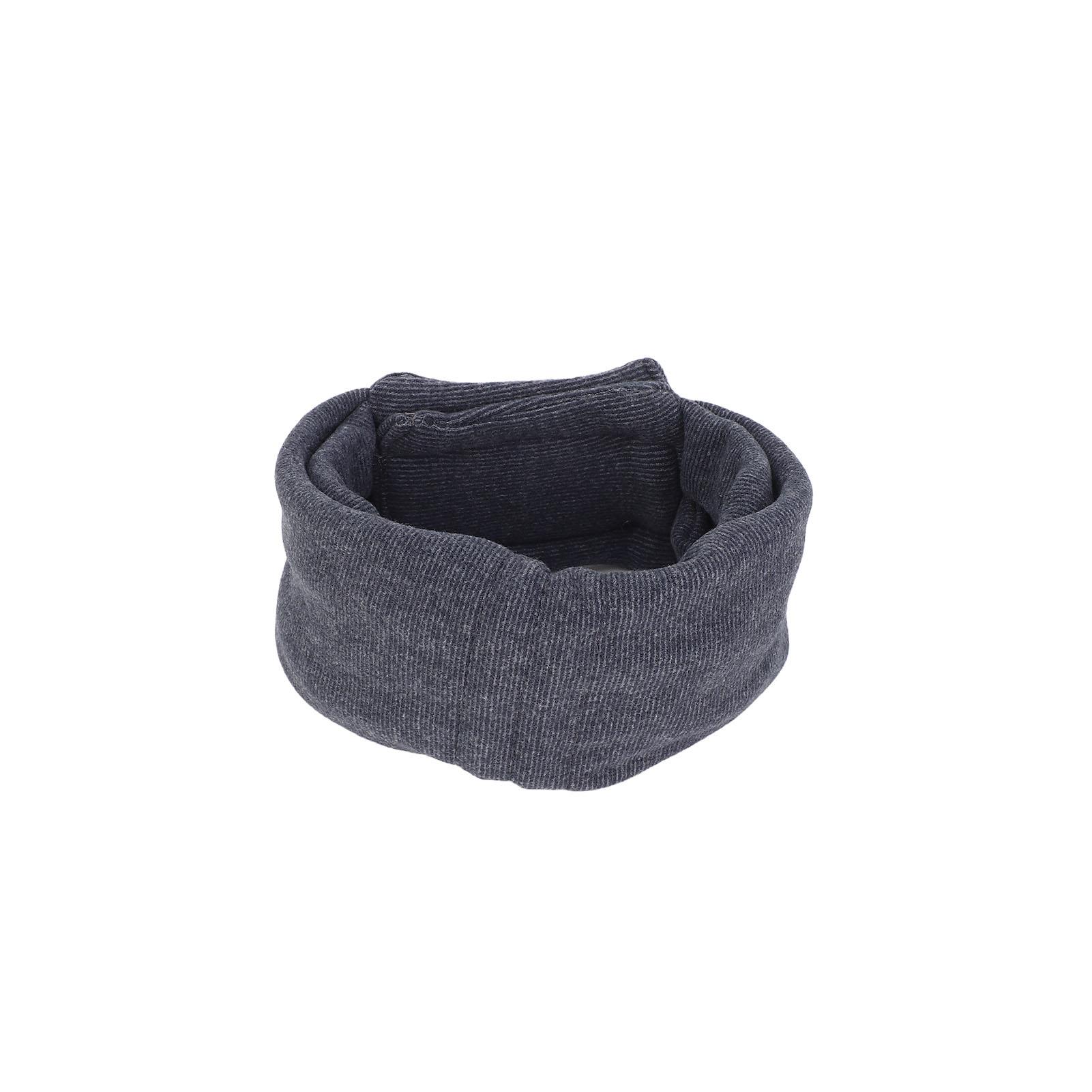 

Обертывания для ушей для собак Защита от шума Удобный регулируемый чехол для головы для автомобилей Аэропортов Фейерверков Темный S(for 2-4kg) темно-серого