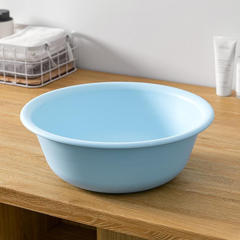 Deepened Plastic Washbasin for Laundry, Bathroom, or Baby Footbath