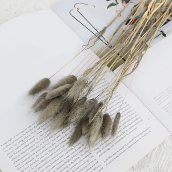 1 Set Dried Flower Bouquet Romantic Easter Celebration Bunny Tail Household Products