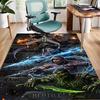 1pc Mortal Kombat3 Design Area Rug - Non-Slip, Soft & Cozy Floor Mat for Living Room, Bedroom, Office - Indoor/Outdoor Decorative Carpet