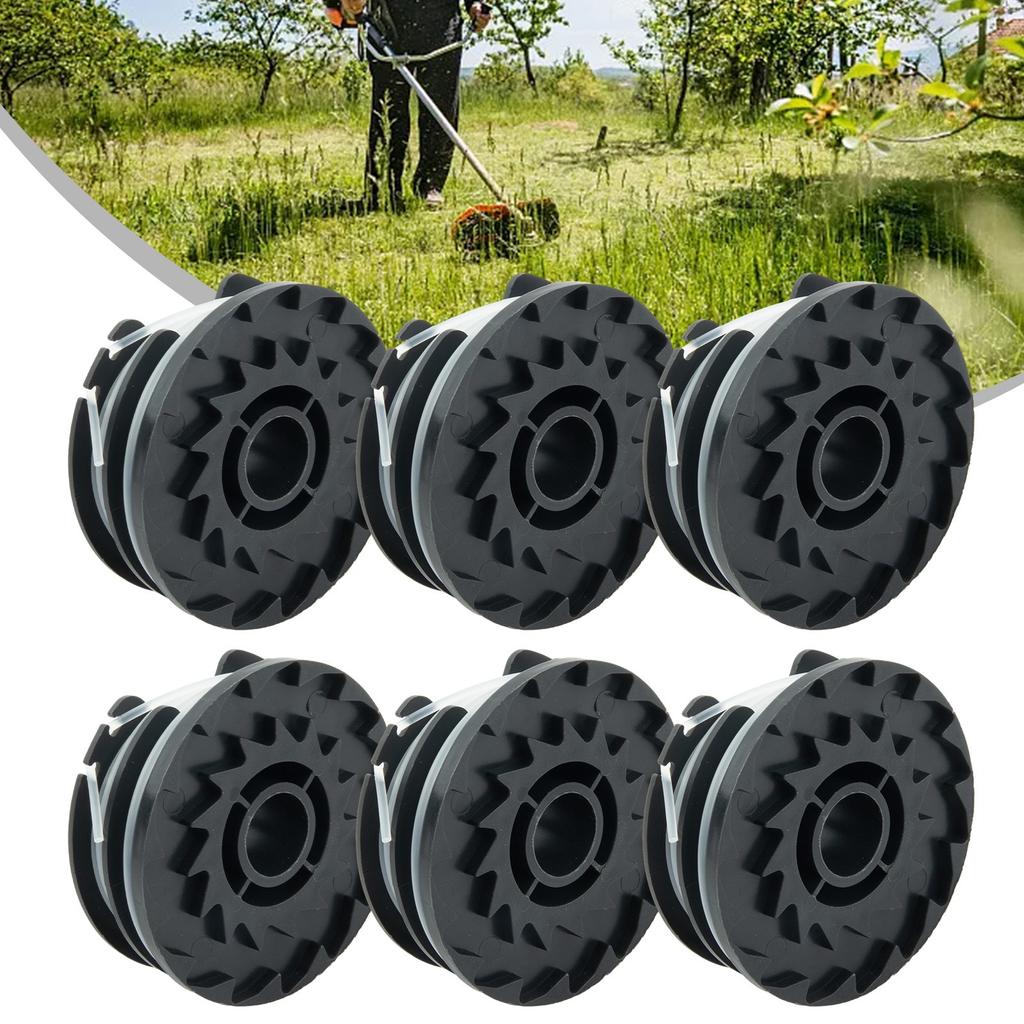 Nylon Resin Auto Feed Thread Spools for Parkside Grass Trimmers For PRTA 20Li A1 B2 C3 Eliminate Manual Winding Efforts