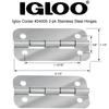 Igloo Kühlbox Ersatzteile Edelstahlscharnier 00024005