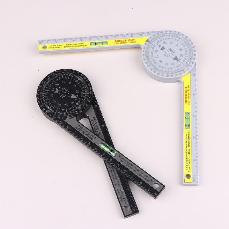 Professional Miter Saw Protractor Angle Finder Precision Miter Angle Finder Plumbers Woodworking Scale Mitre Saw Measuring Tool