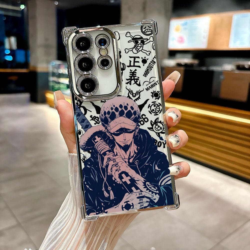 Anime Hot O-One Piece Coque For Galaxy S26 Ultra Phone Case For Samsung S26 S25 S24 S23 S21 Ultra S20 FE S25 Plus 5G Soft Cover