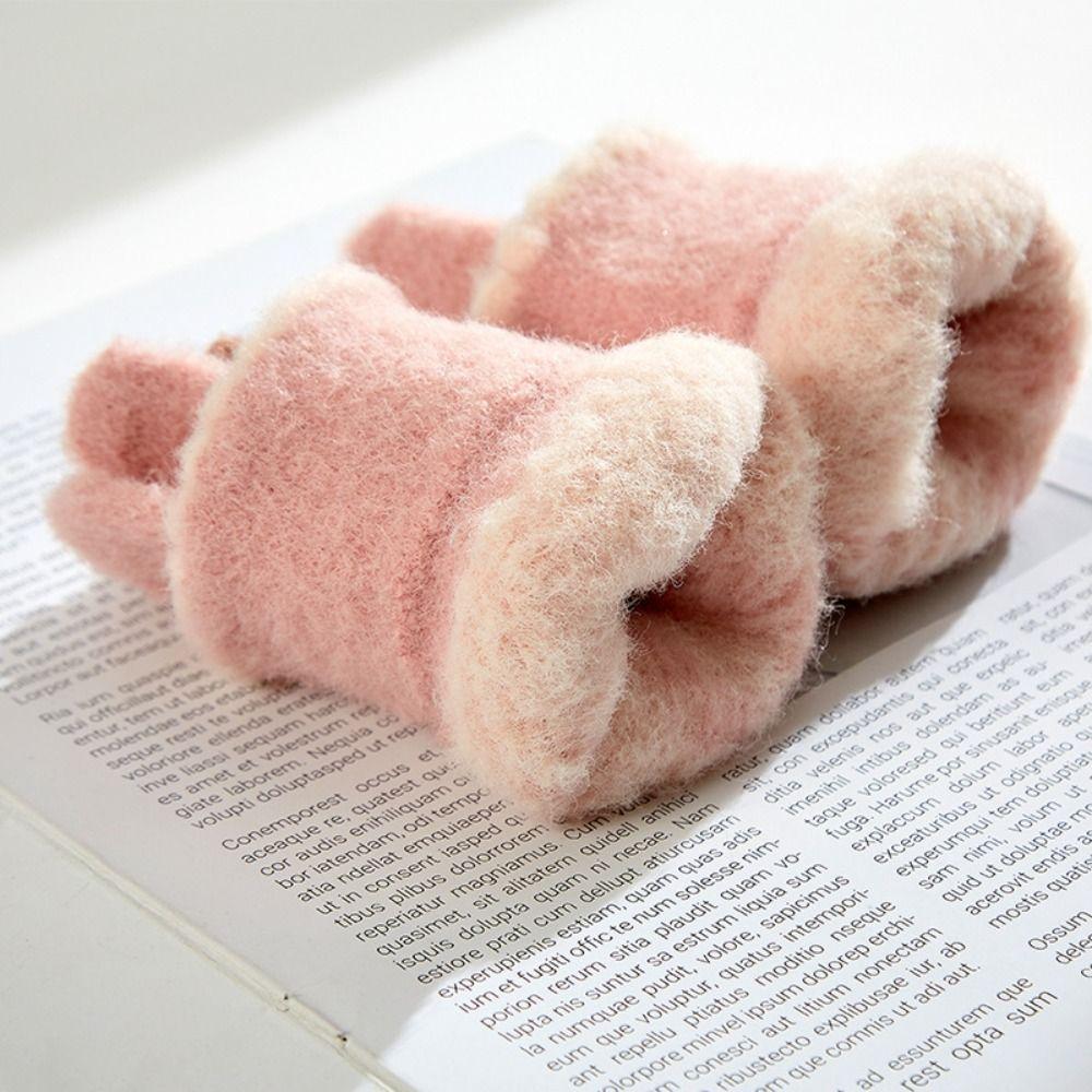 Wool Knitted Wool Mittens Touchscreen Full Finger Guantes Unisex Outdoor Cycling Gloves  Outdoors