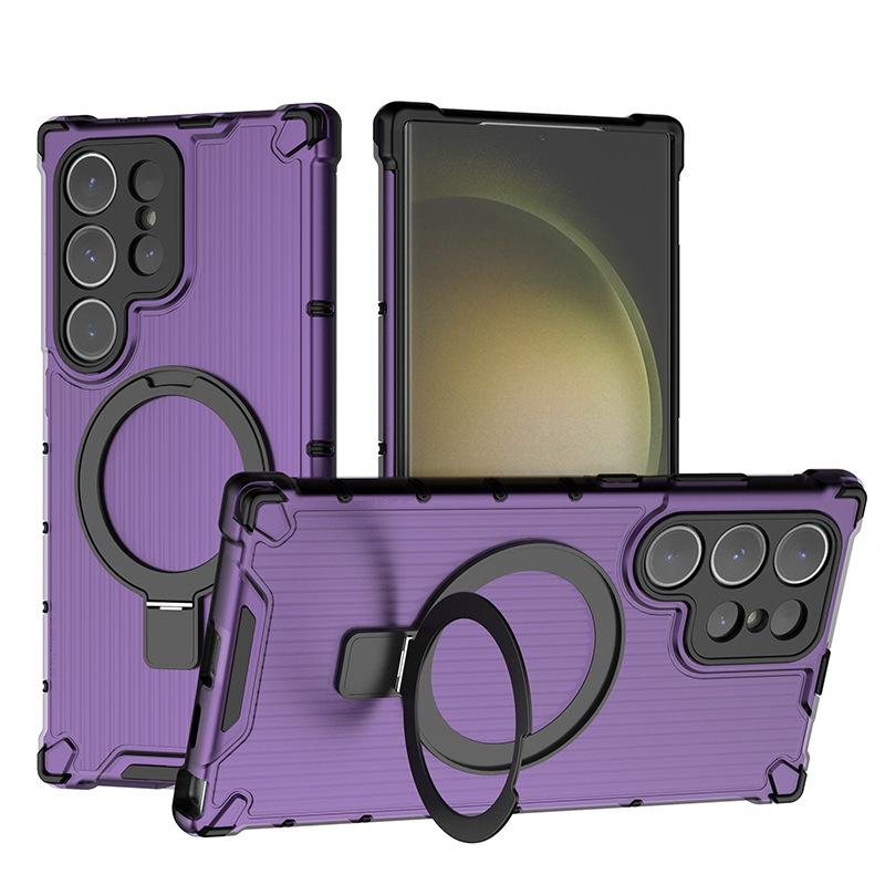 Samsung S25 Ultra/A55 Magnetic Ring Holder Airbag Case