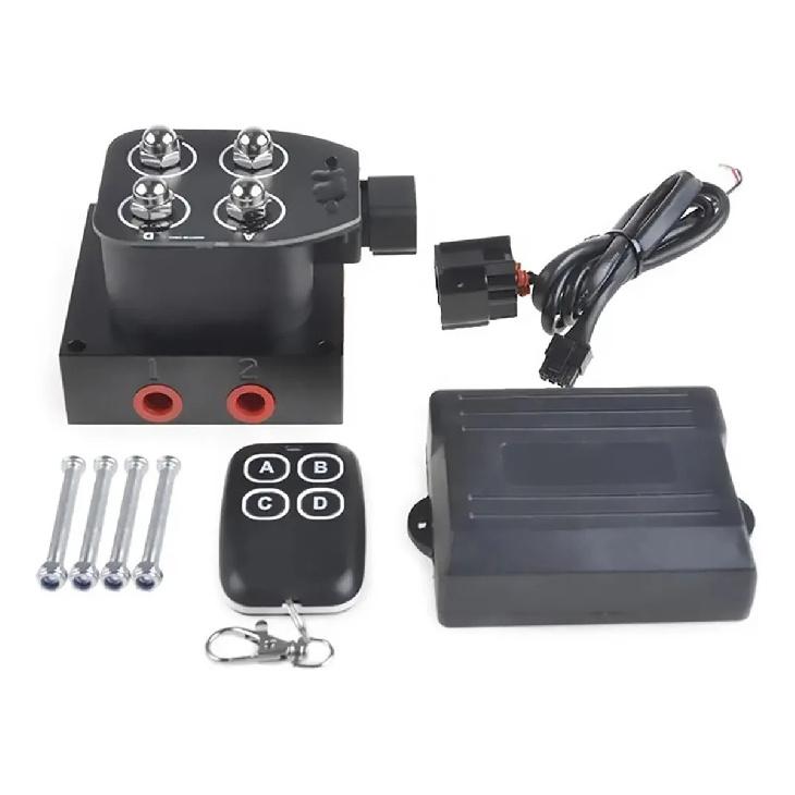 

Red Universal Air Ride Suspension Manifold Valve 1/4 1/8 npt Fast Air Bag Control fbss (0-300psi) чорний