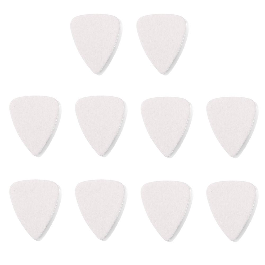 10pcs Electric Guitar Bass Ukulele Felt Picks Electric Guitar Mandolin Plectrum Classic Guitar Picks Ukulele Accessories