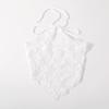 Women Sunproof Lace Triangle Kerchiefs Lightweight Summer Tie Back Kerchiefs