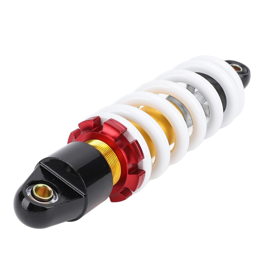 280mm Motorcycle Shock Absorber Suspension Damper Adjustable Damping with 12mm Spring 550LBS Load Bearing for ATV Dirt