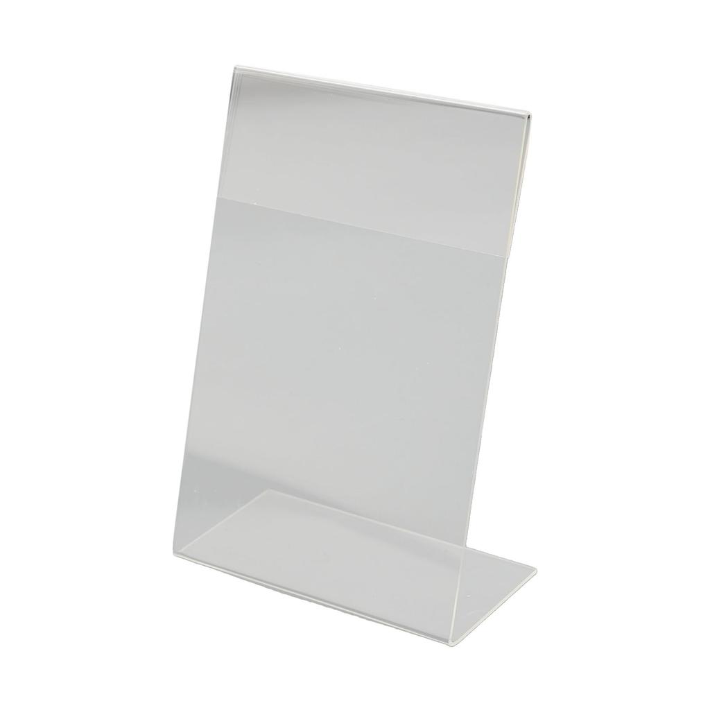 Transparent Photo Stand Sleek Acrylic Display Holder for 10cmx15cm Images