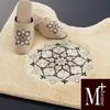 Senko Mina Beige 26cm M+home Slippers, Approx.