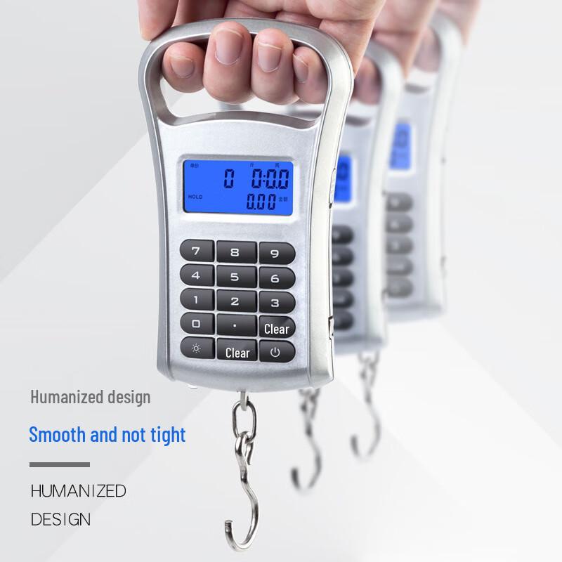 Jinmiao Portable Digital Luggage & Fishing Scale with Ruler