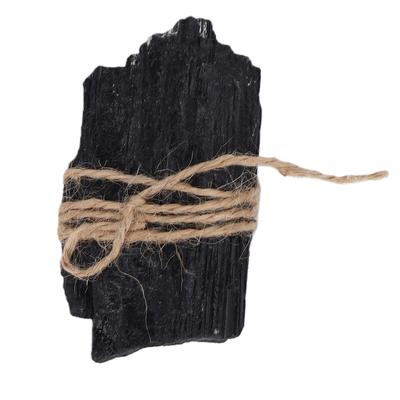 Natural Black Tourmaline Crystal Healing Lucky Rough Tourmaline Stone for Meditation Home Office Decor