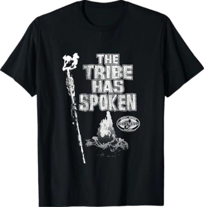 Survivor The Tribe has Spoken Fire Reality TV Competition T-Shirt L