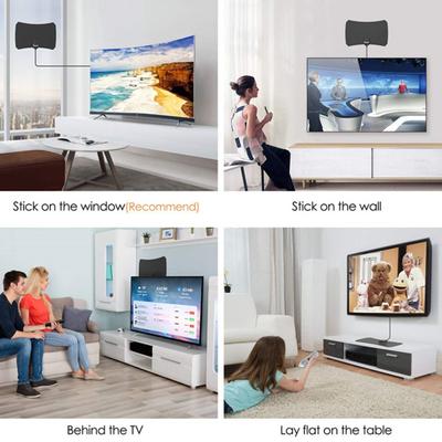 1 Set 3600 Miles TV Antenna High Gain HD-compatible Transmission Wide Range High-resolution Stable Output Signal Reception 4K 1080P