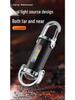 Portable Waterproof Keychain Flashlight – Multifunctional, Rechargeable Emergency Light