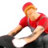 1/64 Painted People Figures Garage Scenes Movie Character Scne Accessory Train Scene Building